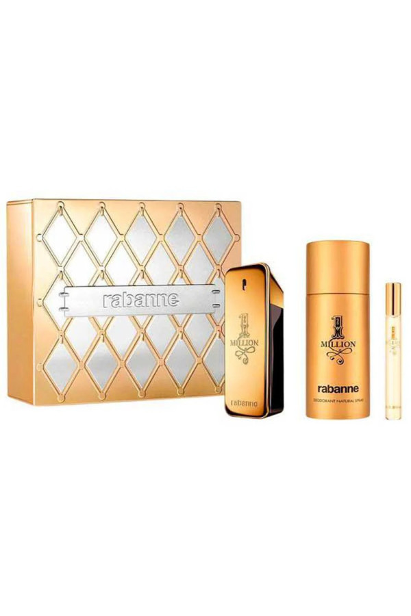 Paco Rabanne Estuche 1 Million Eau De Toilette 100ml Desodorante 150ml Eau De Toilette 10ml