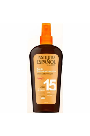 Instituto Español Intensive Tainning Oil Spf15 Spray 250ml