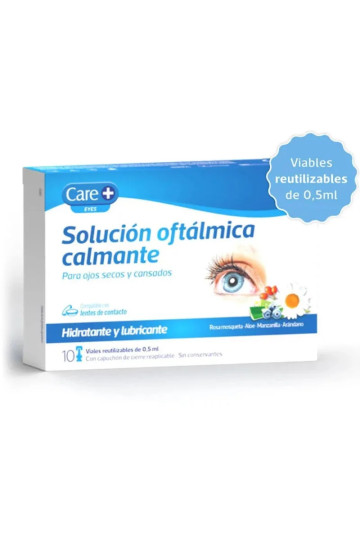 Care+ Solution Apaisante Œil Irrité 10U