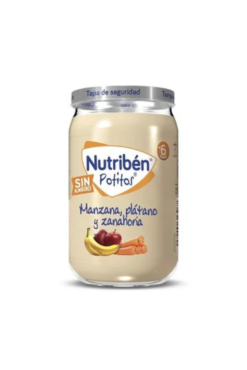 Nutribén Pot Pomme, Banane et Carotte 235 g