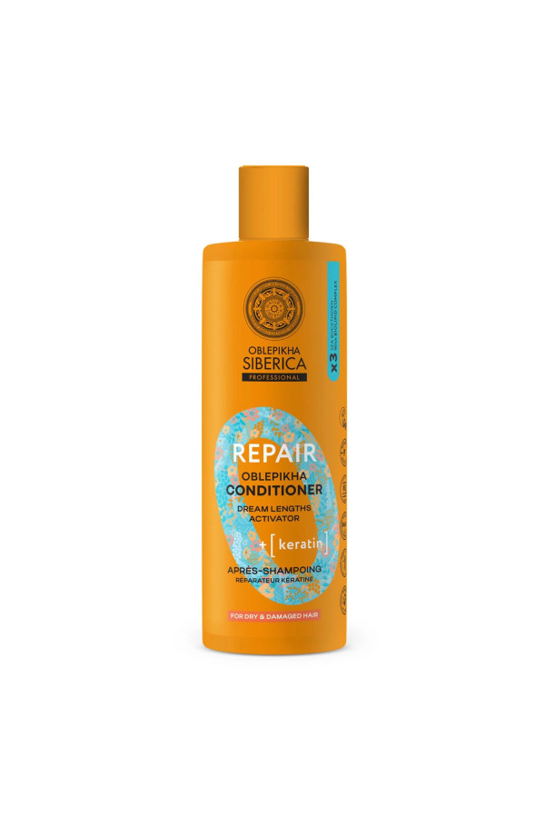 Natura Siberica Oblepikha Color Aminoplex Acondicionador Cabellos Teñidos 400ml