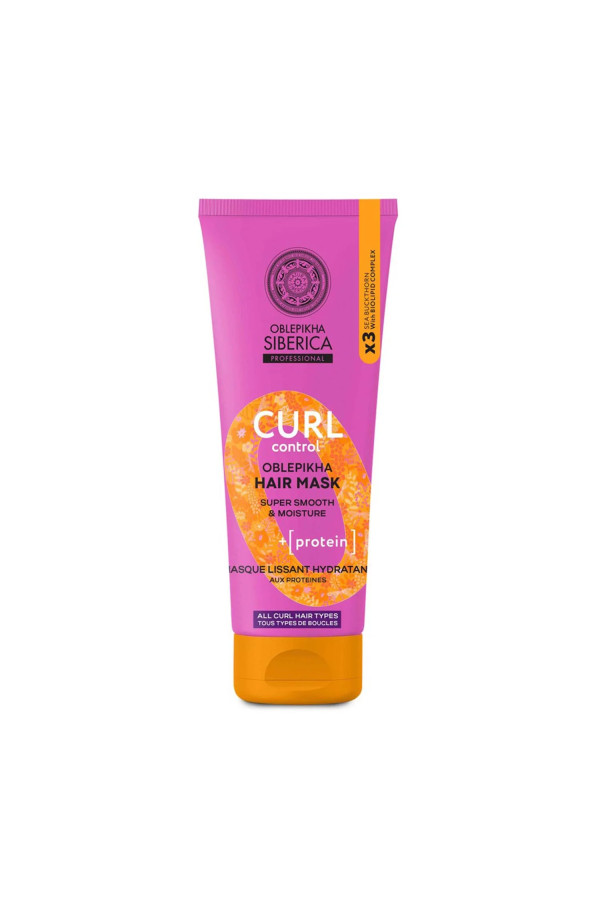 Natura Siberica Oblepikha Curl Protein Mascarilla Capilar 200ml