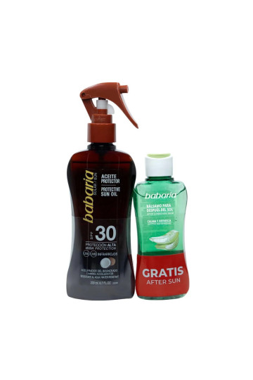 Babaria Sol Aceite Protector Solar Coco Spray F30 200ml After Sun 100ml