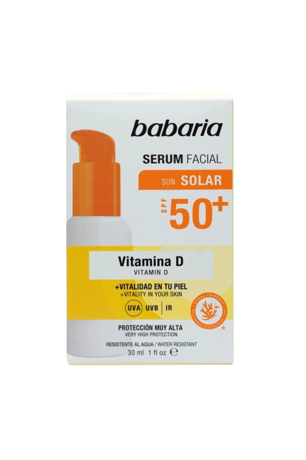 Babaria Vitamina D Waterproof Serum Facial Spf50 30ml