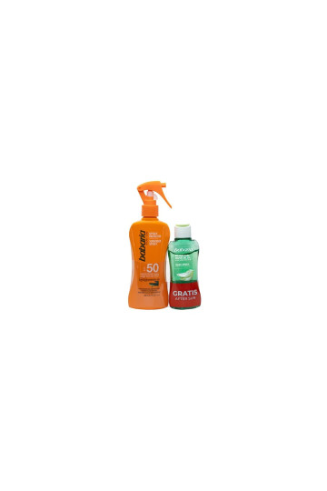 Babaria Aloe Spray Protector Spf50 200ml Spray Balsamo After Sun 1u