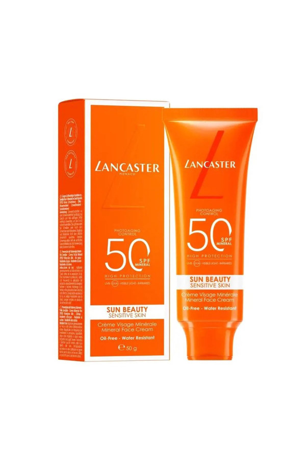 Lancaster Sun Beauty Crema Facial Piel Sensible Spf50 50ml