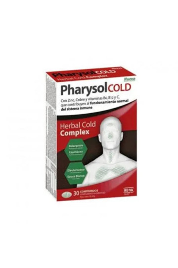Reva Pharysol Cold 30 Comprimés