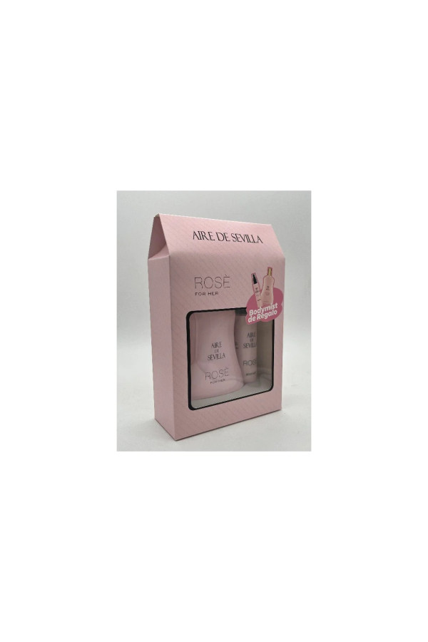 Instituto Español Aire De Sevilla Rose For Her Edt Spray 100ml Body Mist 50ml Ts