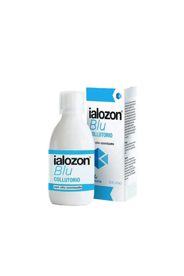Bain de bouche bleu Gemavip Ialozon 300ml