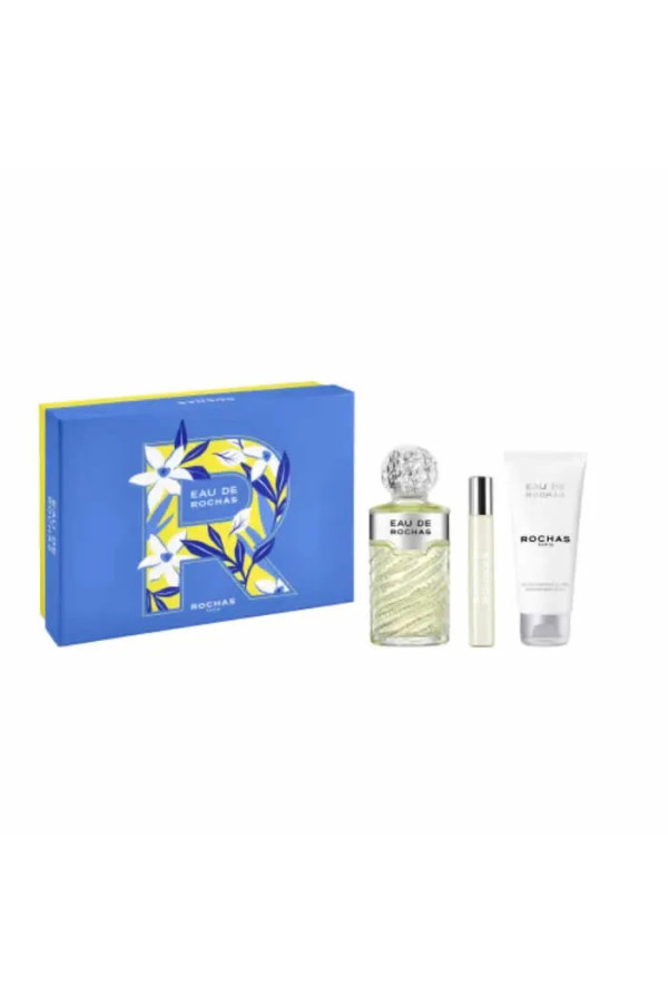  Rochas Eau De Rochas Eau De Toilette Spray 100ml Coffret 3 Produits
