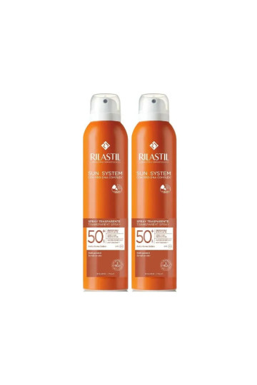 Rilastil Sun System Spray Transparent Spf50+ Duplo 2x200ml