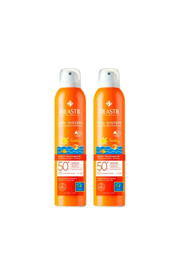 Rilastil Sun System Baby Spray Transparent Duplo 2x200ml