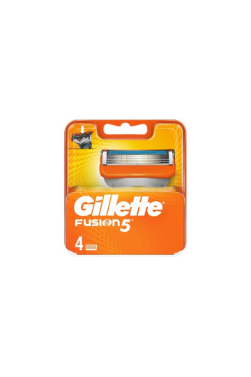 Gillette Fusion 5 Cuchillas Pack Recambio 5 Hojas 4un