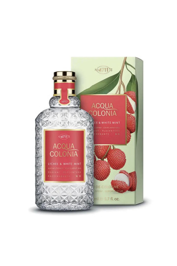 4711 Lychee y White Mint Eau De Cologne 100ml Spray