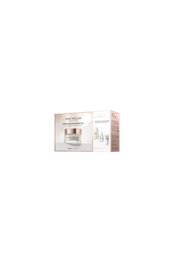 Anne Möller Rosâge Crema Extra Rica Reparadora Reequilibrante Spf15 Estuche 4 Piezas
