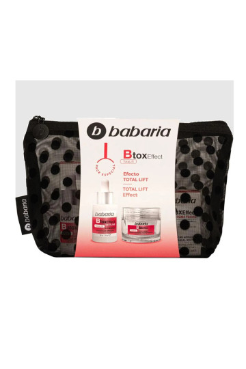 Babaria Btox Effect Total Lift Crema Facial Set 50ml Serum 1u
