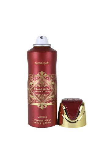 Lattafa Sublime Badete Al Oud Spray Perfumado 200ml Spray