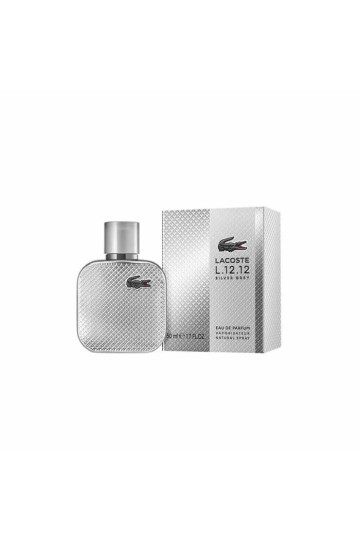 Lacoste L.12.12 Silver Grey Eau De Parfum Vaporisateur 50ml