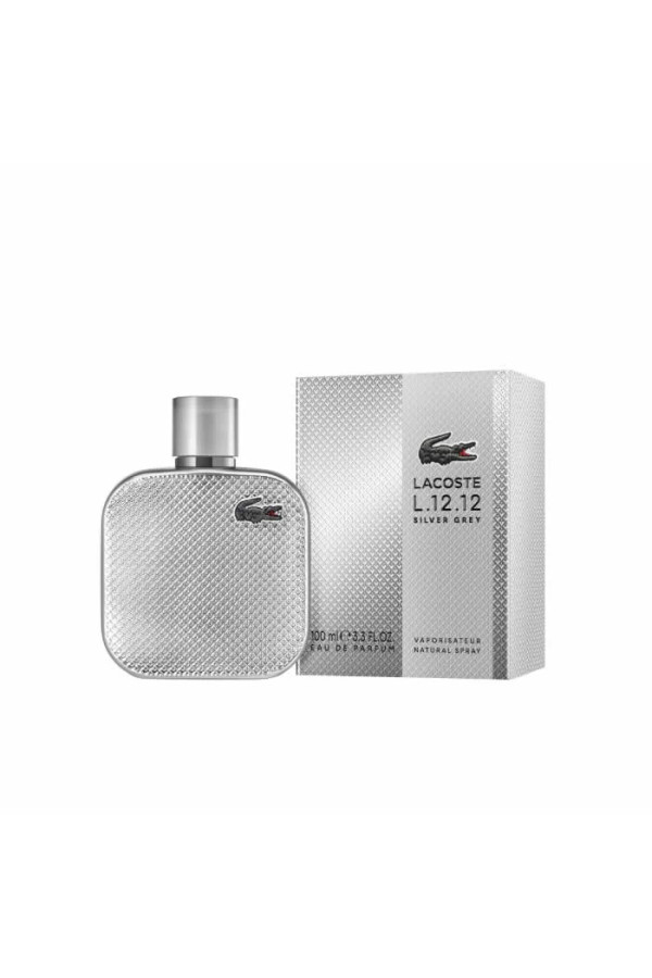 Lacoste L.12.12 Silver Grey Eau De Parfum Vaporisateur 100ml