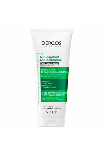 Vichy Dercos Anti-Dandruff Conditioner for Sensitive Scalp 200ml