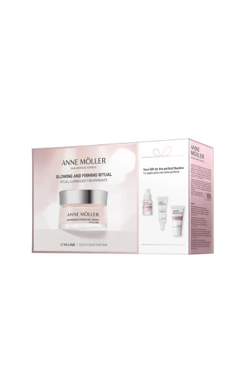 Anne Möller Stimulâge Ritual Iluminador y Reafirmante Gel Crema Estuche 4 Piezas
