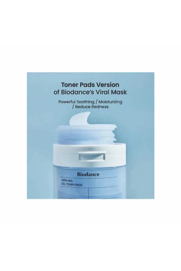 Biodance Cera-Nol Gel Toner 60 Pads