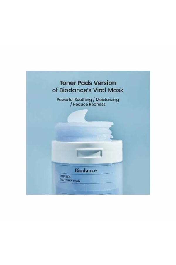 Biodance Cera-Nol Gel Toner 60 Pads