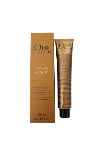 Fanola Oro Therapy Color Keratin Crema Colorante 6,31 Dark Blonde Sand 100ml