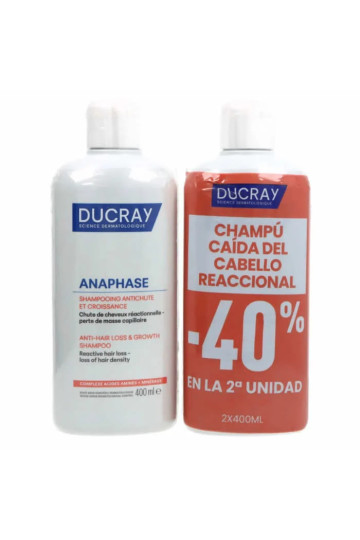 Ducray Shampooing Antichute Et Croissance 2x400ml