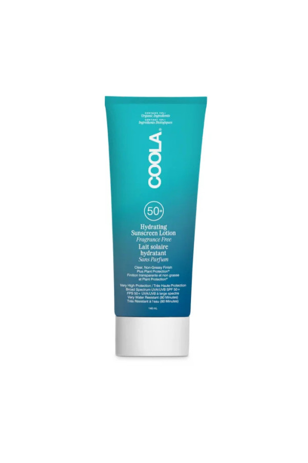 Coola Hydrating Sunscreen Lotion Spf50+ Fragance Free 148ml