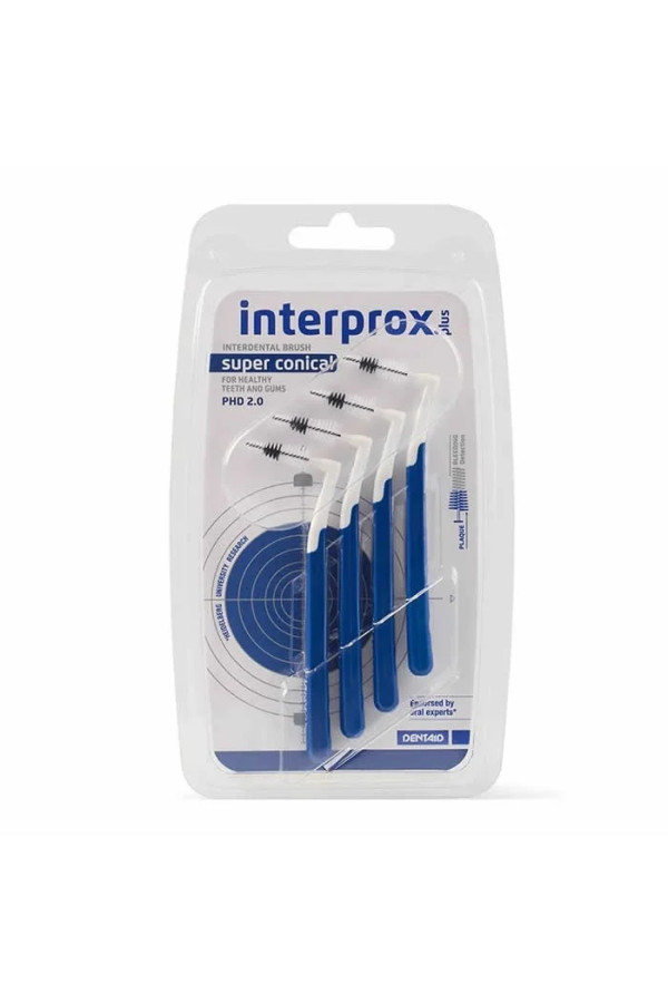 Interprox Plus Interdental Brush Super Conical  2.0 4 Units
