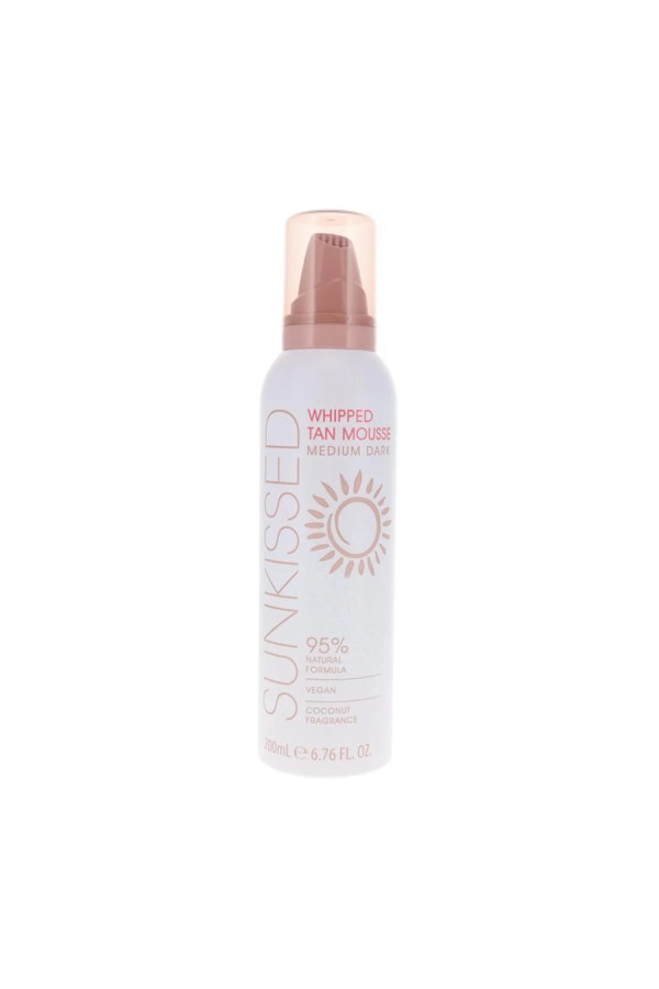 Sunkissed Whipped Tan Mousse Medium Dark Spray 200ml Spray