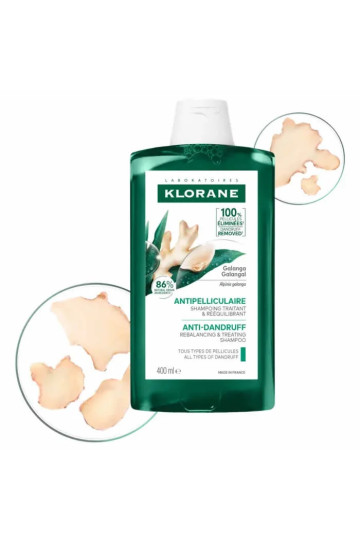 Klorane Antipelliculaire Shampoing Traitant Et Reequilibrant 400ml