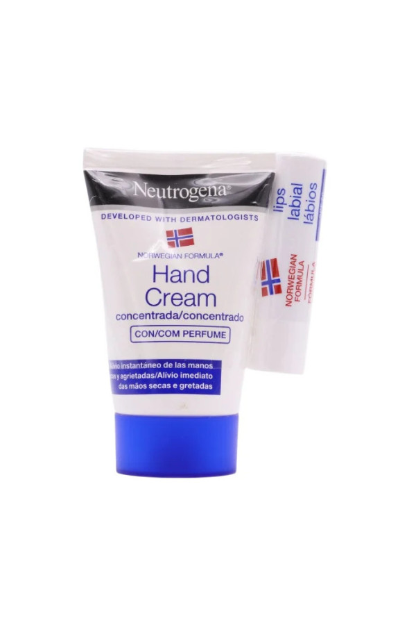 Neutrogena Concentrated Hand Cream 50ml + Lip Balm