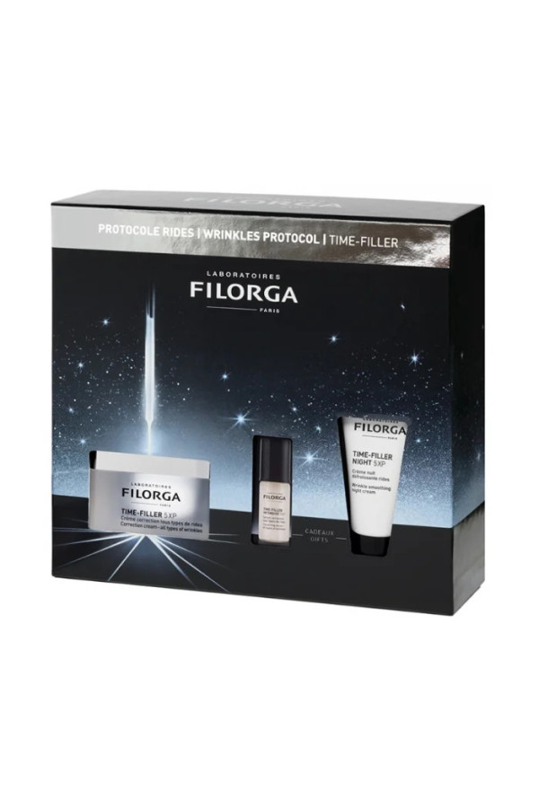 Filorga Time-Filler 5Xp Correction Cream 50ml Coffret 3 Produits