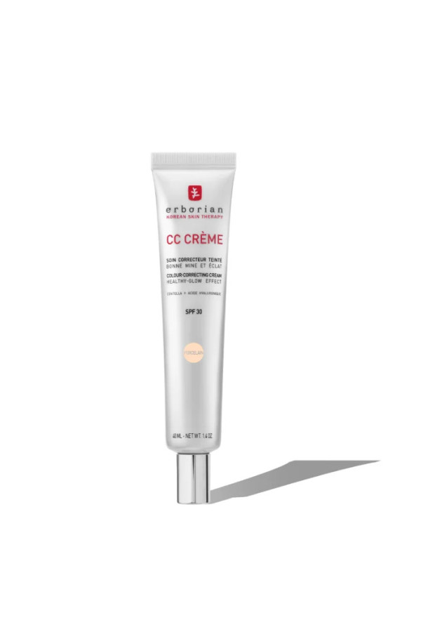 Erborian CC Crème Soin Correcteur Teinté Spf30 Porcelain 40ml