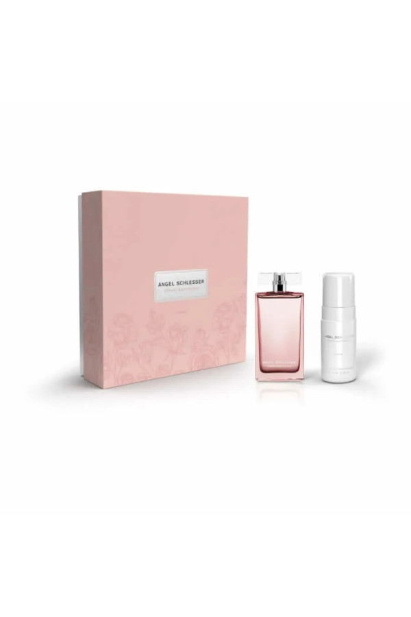 Angel Schlesser Femme Naturelle Rose Eau De Toilette Vaporisateur 100ml Coffret 2 Produits