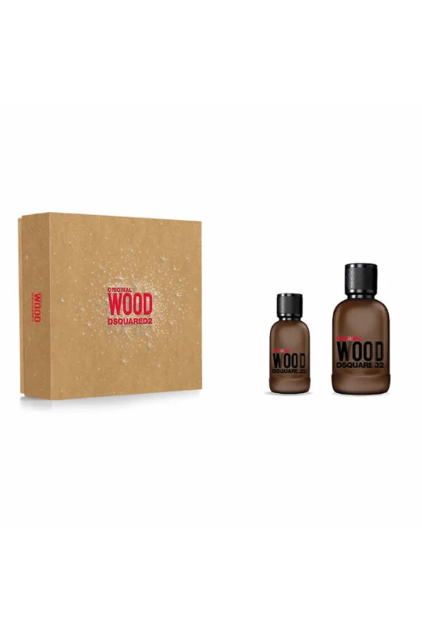 Dsquared2 Original Wood Eau De Parfum Spray 100ml Coffret 2 Produits