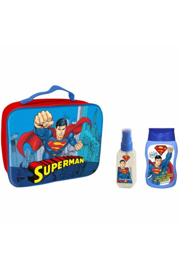 Superman Shower Gel And Shampoo 200ml Coffret 3 Produits