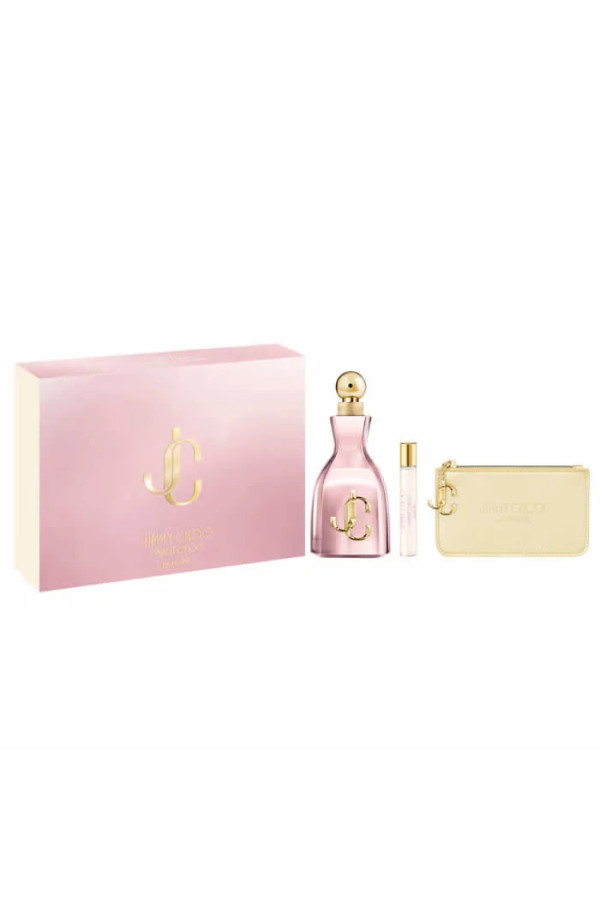 Jimmy Choo I Want Choo With Love Eau De Parfum Spray 100ml Coffret 3 Produits