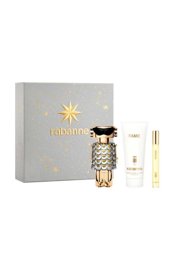 Paco Rabanne Fame Eau De Parfum Vaporisateur 50ml Coffret 3 Produits