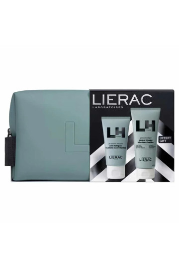 Lierac Homme Gel Hydratant Anti Fatigue 50ml Coffret 3 Produits