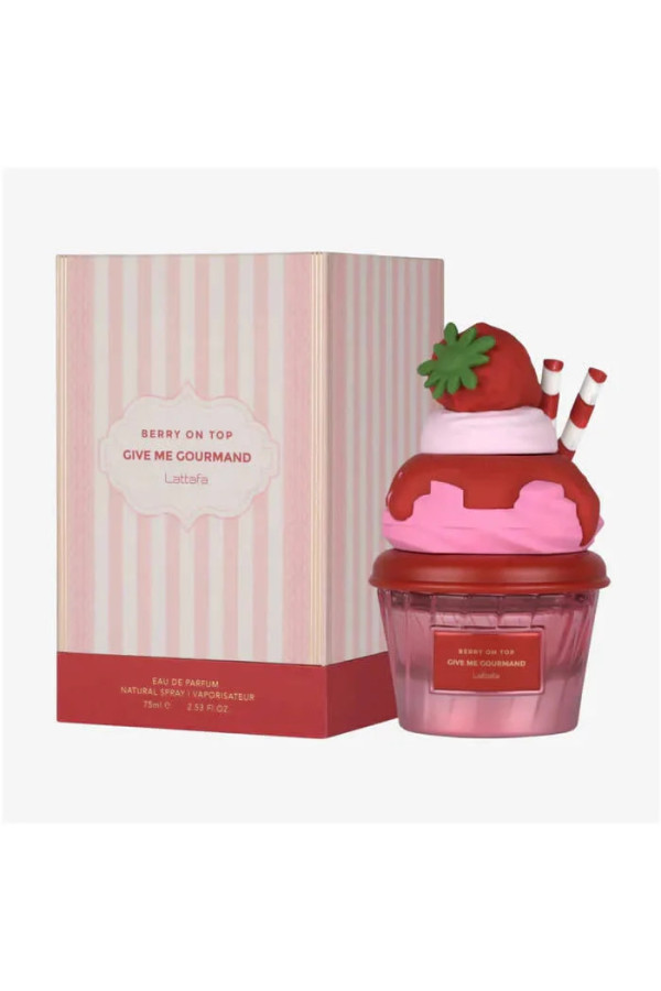 Lattafa Berry On Top Give Me Gourmand Eau de Parfum Vaporisateur 75ml