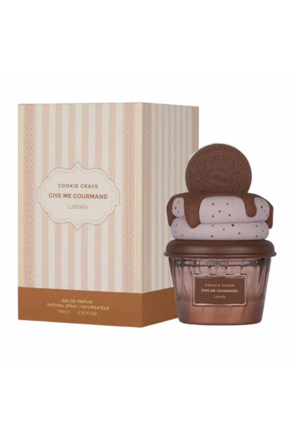 Lattafa Give Me Gourmand Cookie Crave Eau De Parfum Spray 75ml