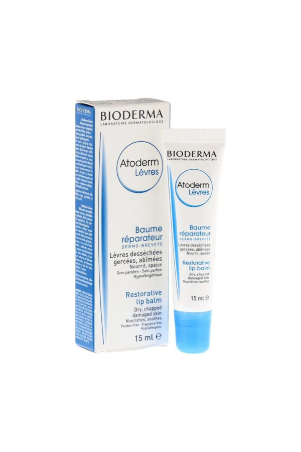 Bioderma Atoderm Baume Lèvres Réparateur 15ml