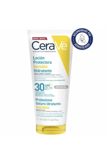 CeraVe Invisible Hydrating Protective Lotion Spf30 177ml