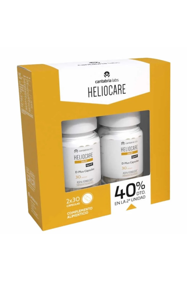 Heliocare 360 D Plus Cápsulas 2x30 Capsules