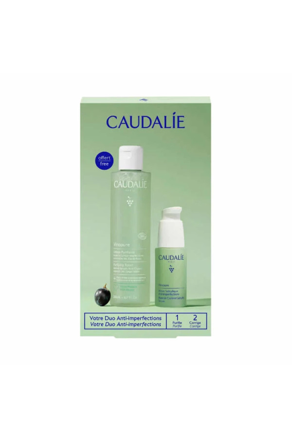 Caudalie Vinopure Serum Salycique Anti Imperfections 30ml Coffret 2 Produits