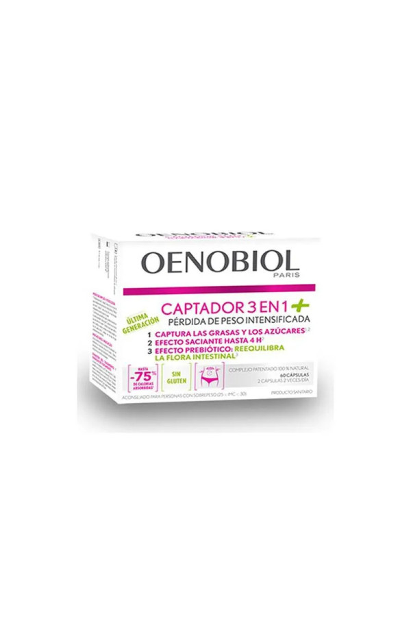 Oenobiol Grease Collector 3 In 1 Plus 60 Comp