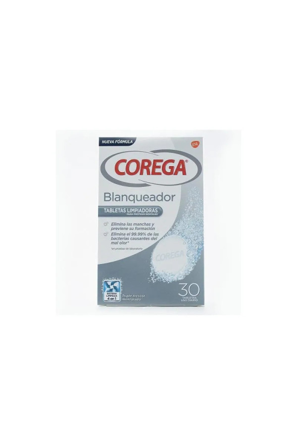 Gsk Corega™ Blanqueador 30 Tabletas Efervescentes Efervescentes